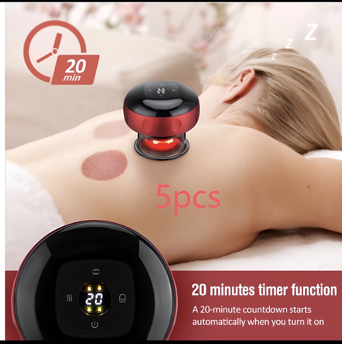 Electric Vacuum Cupping Massage Body Cups