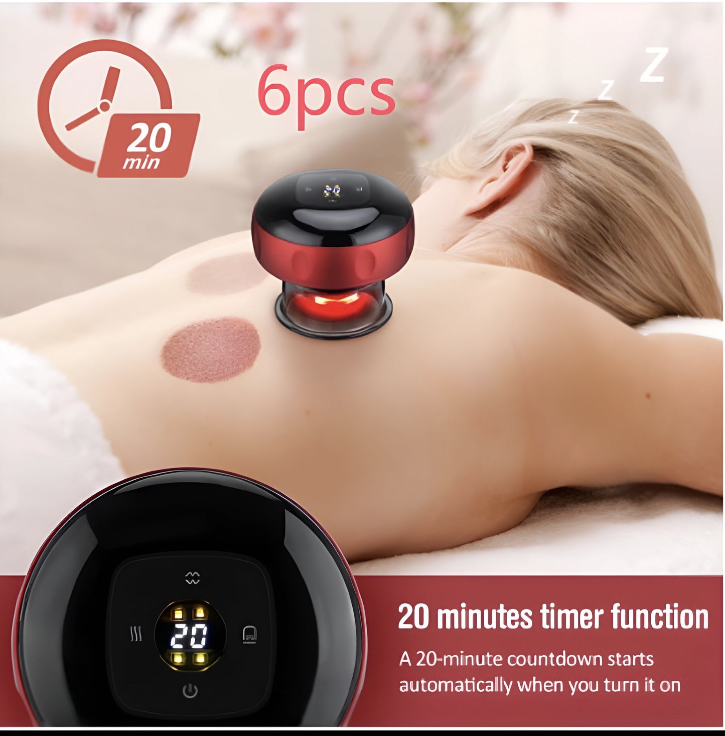 Electric Vacuum Cupping Massage Body Cups