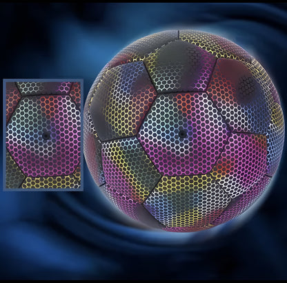 Reflective Machine Stitched Luminous Football