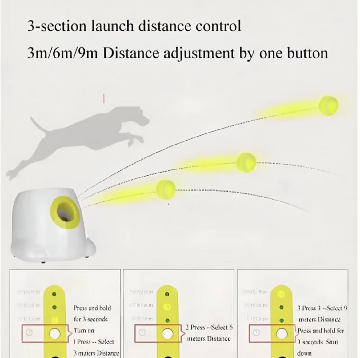 Automatic Dog Interactive Ball Launcher