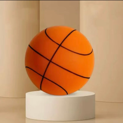 Silent High Density Foam Indoor & Outdoor Basketball With Hoop