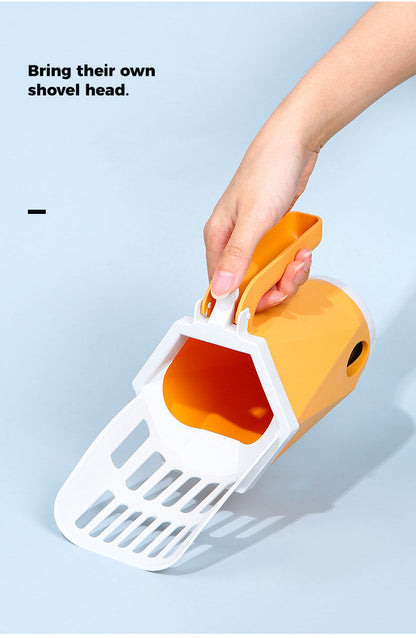 Self-Cleaning Cat Litter Box Scoop