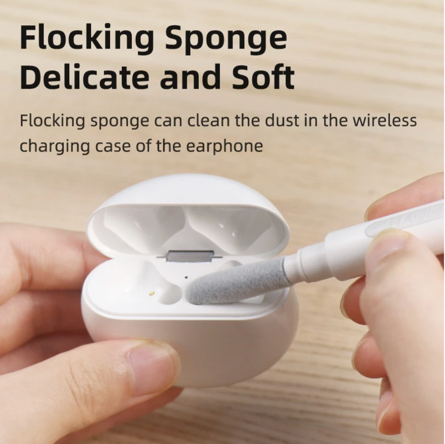 Screen Cleaner AirPods & Bluetooth Earphones Cleaning Pen And Brush Kit