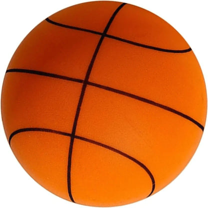 Silent High Density Foam Indoor & Outdoor Basketball With Hoop